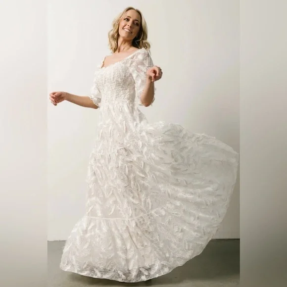 Baltic Born off white feather small - Picture 4 of 11